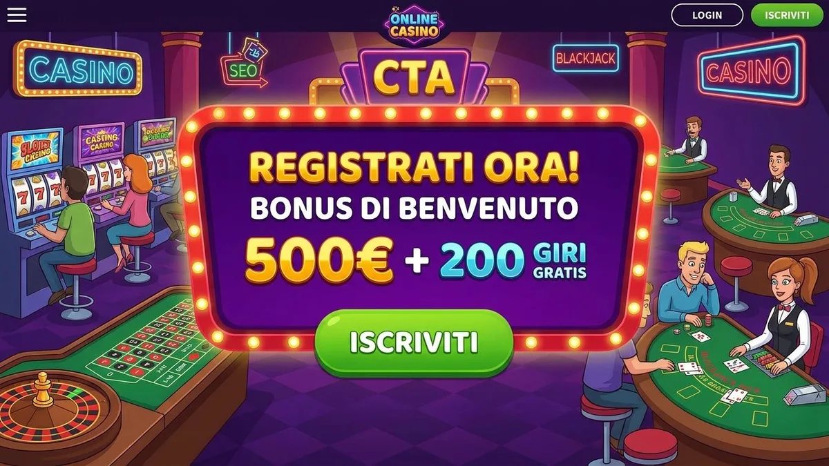 Registrazione con bonus